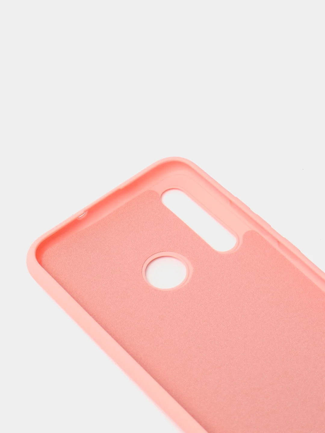 Розовый чехол Honor 10 lite / P Smart 2019, Хонор 10 лайт, Silicone Cover с закрытым низом