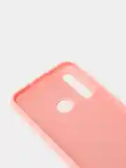 Розовый чехол Honor 10 lite / P Smart 2019, Хонор 10 лайт, Silicone Cover с закрытым низом
