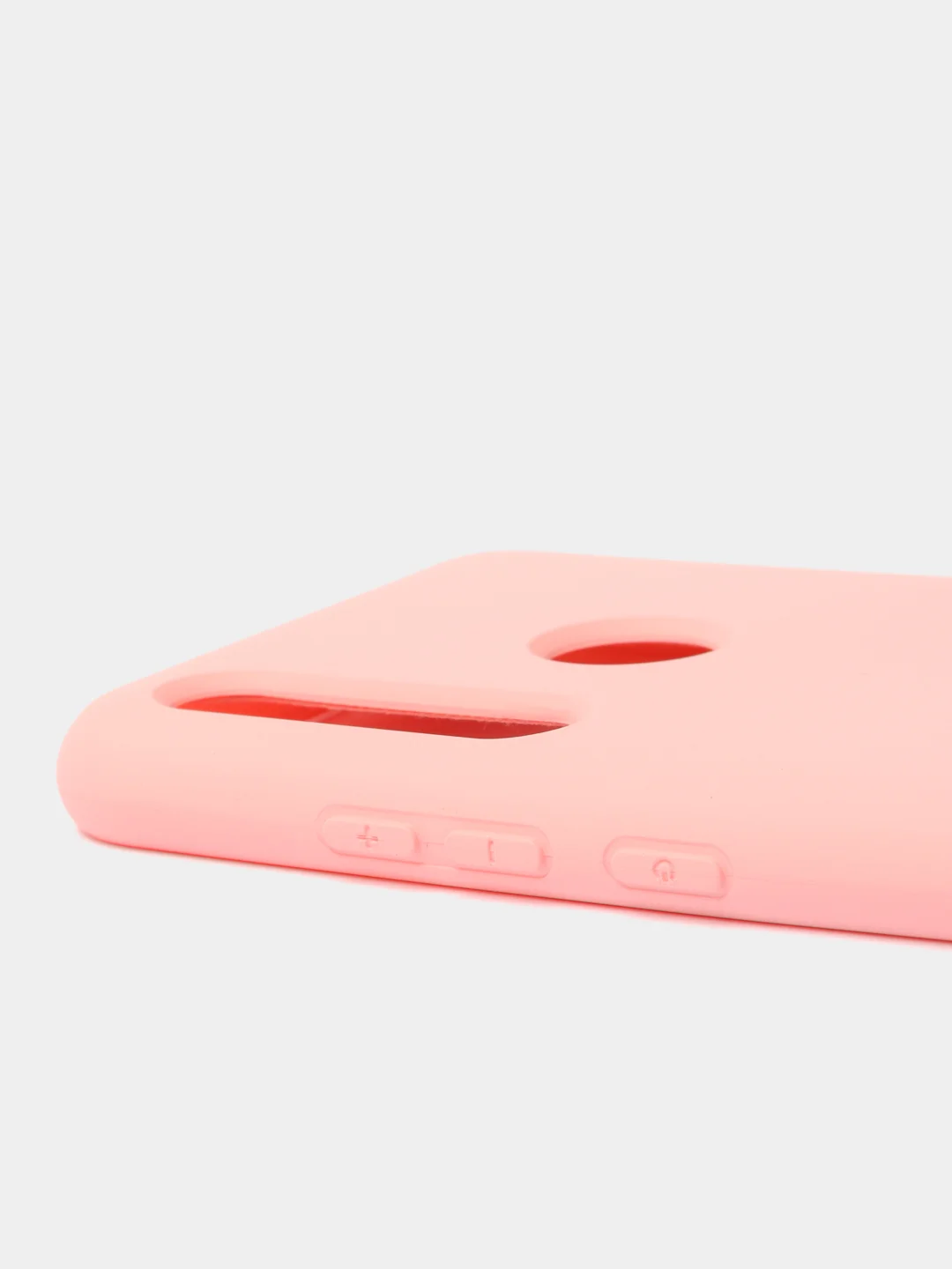 Розовый чехол Honor 10 lite / P Smart 2019, Хонор 10 лайт, Silicone Cover с закрытым низом
