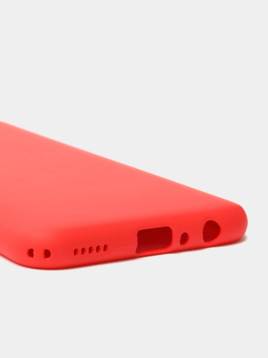 Красный чехол Honor 10 lite / P Smart 2019, Хонор 10 лайт, Silicone Cover с закрытым низом