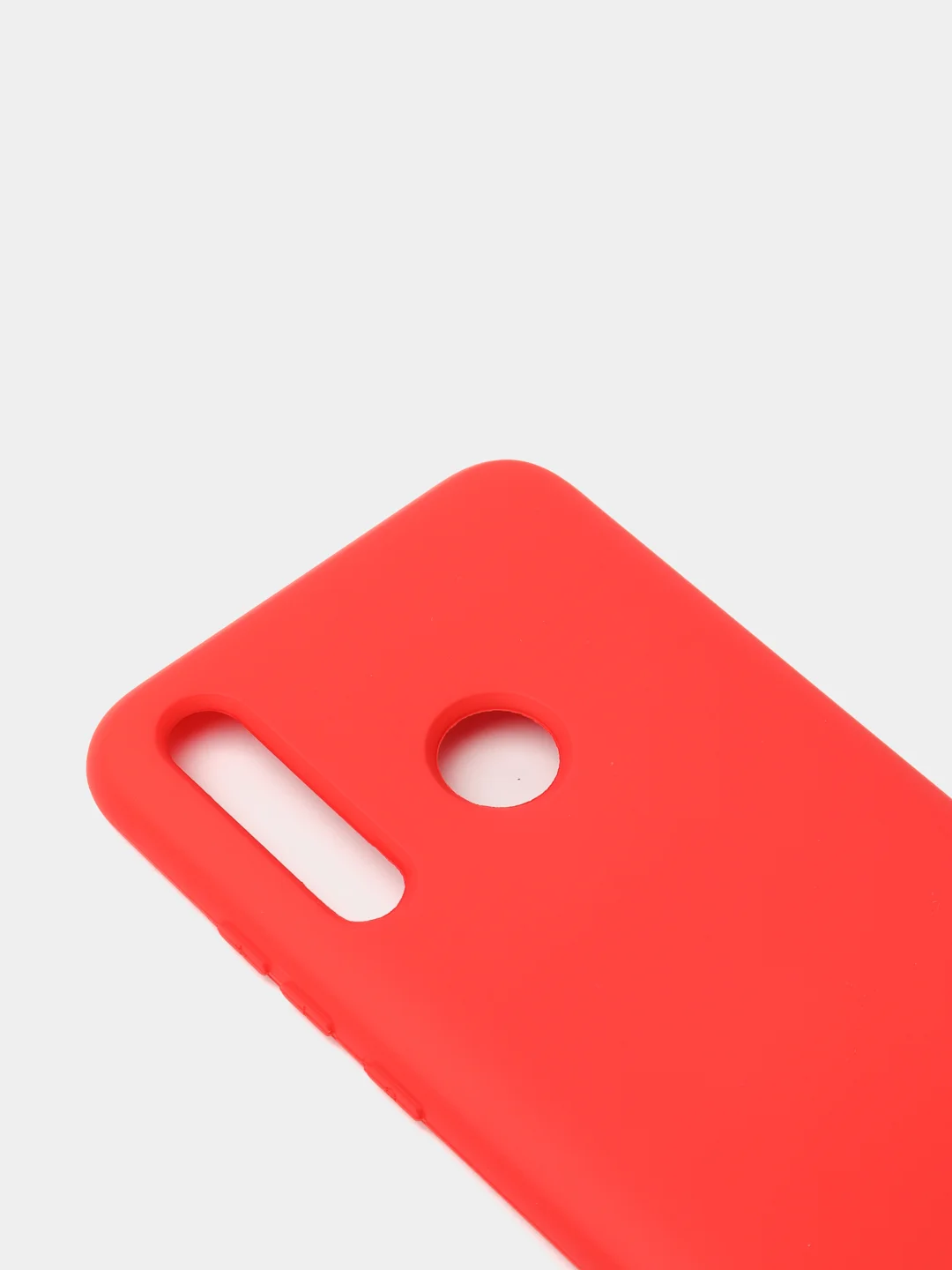 Красный чехол Honor 10 lite / P Smart 2019, Хонор 10 лайт, Silicone Cover с закрытым низом