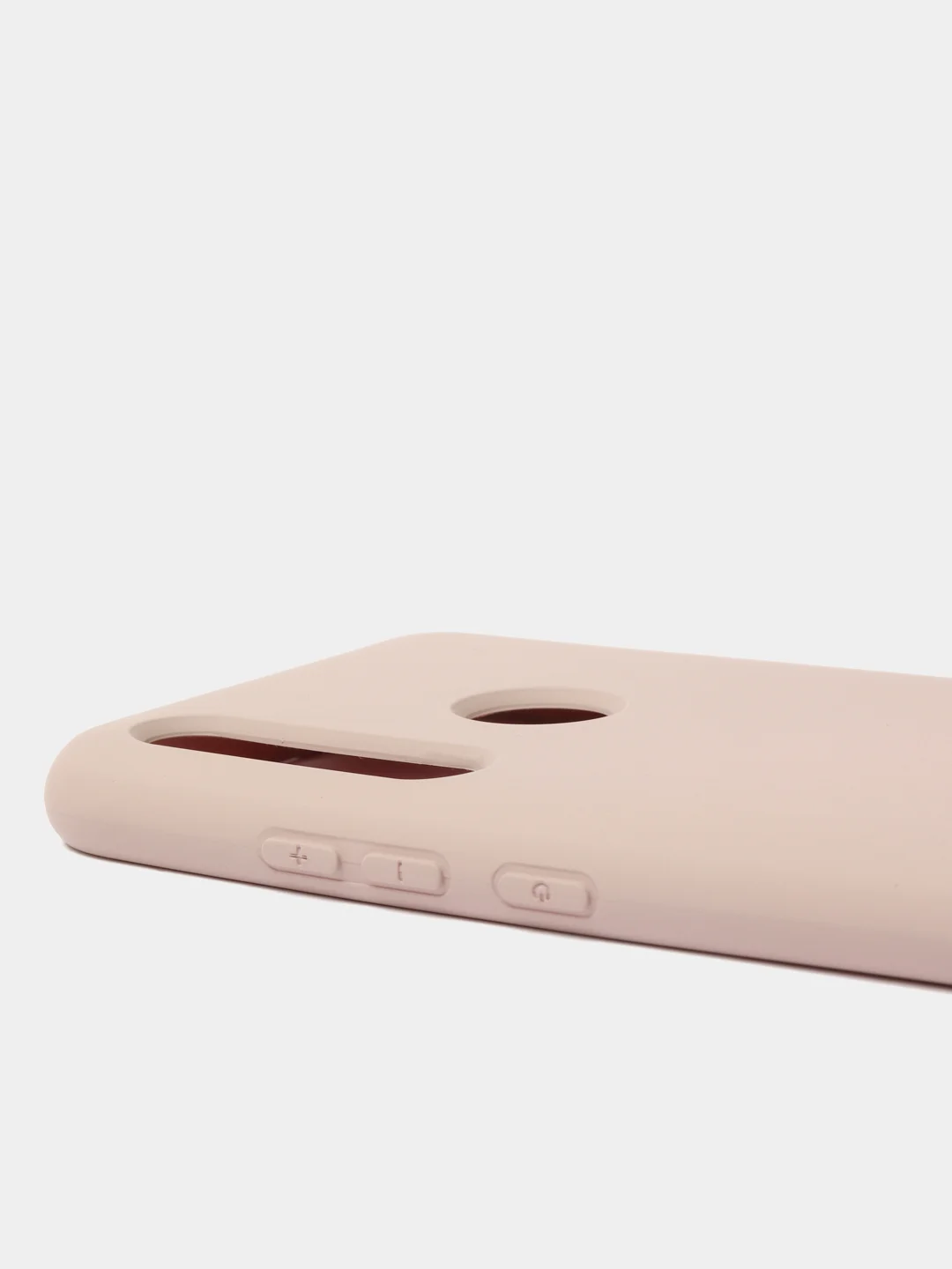 Бежевый меланж чехол Honor 10 lite / P Smart 2019, Хонор 10 лайт, Silicone Cover с закрытым низом