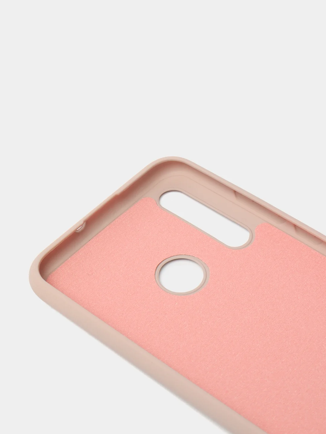 Бежевый меланж чехол Honor 10 lite / P Smart 2019, Хонор 10 лайт, Silicone Cover с закрытым низом