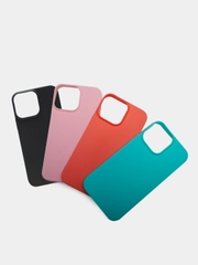 Чехол для iPhone 13 Pro Max силиконовый матовый, однотонный