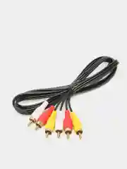 Видео кабель 3rca на 3rca / Тюльпаны 1/3/5 метров