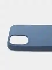 Темно-синий чехол для iPhone 13 силиконовый матовый, однотонный