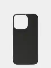 Черный чехол для iPhone 13 Pro (6.1) силиконовый матовый однотонный