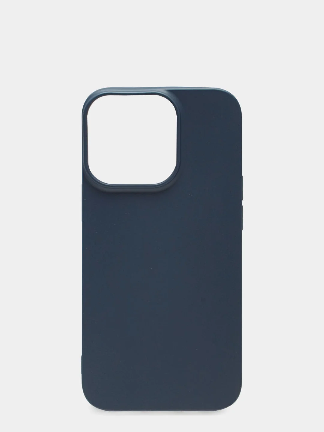 Темно-синий чехол для iPhone 13 Pro (6.1) силиконовый матовый однотонный