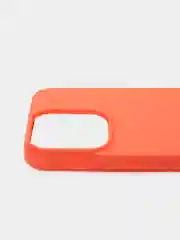 Красный чехол для iPhone 13 Pro (6.1) силиконовый матовый однотонный