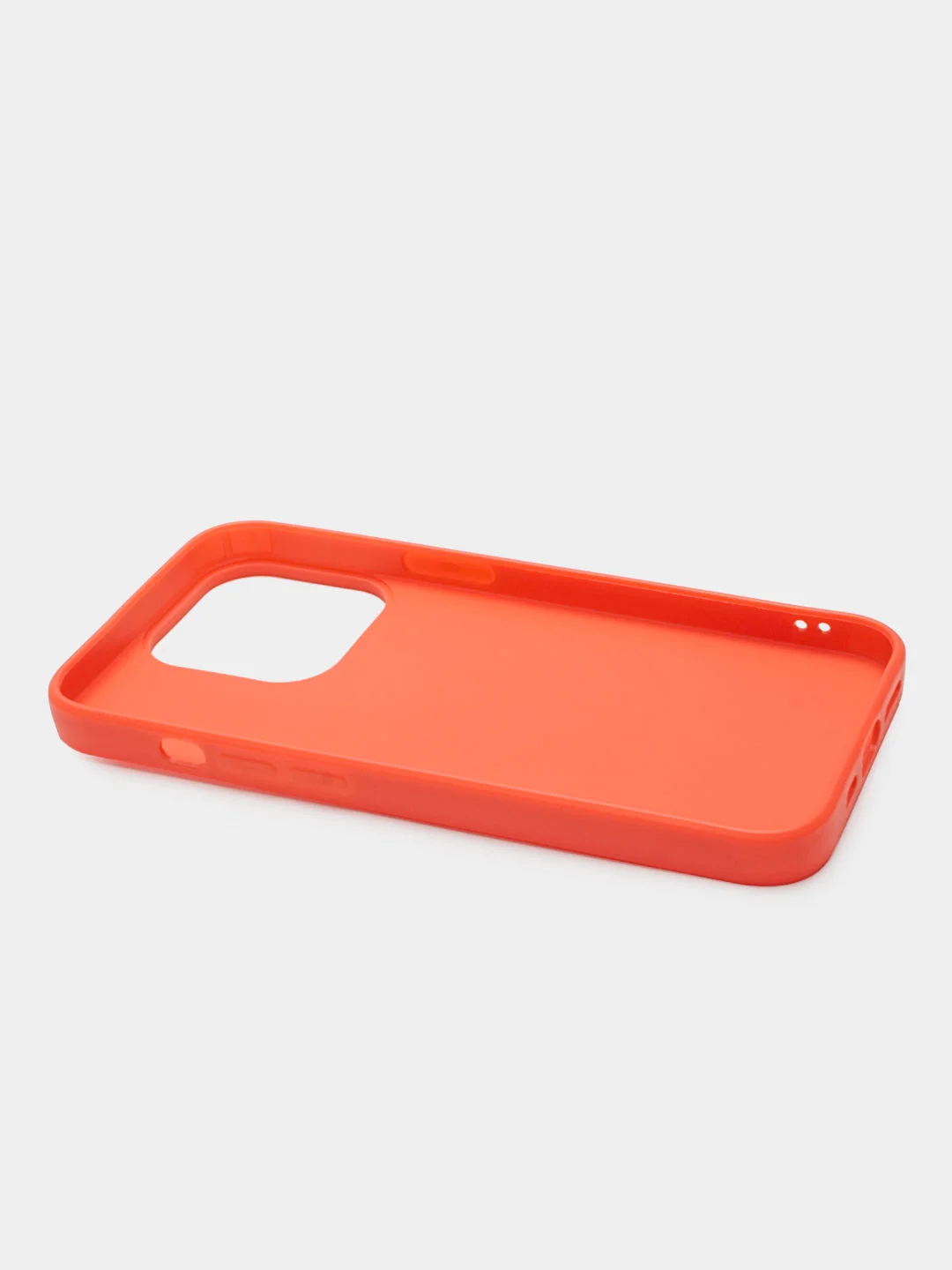 Красный чехол для iPhone 13 Pro (6.1) силиконовый матовый однотонный