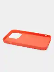 Красный чехол для iPhone 13 Pro (6.1) силиконовый матовый однотонный