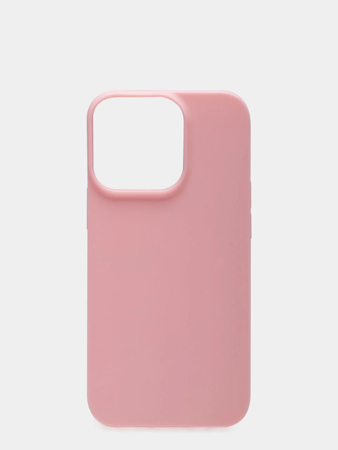 Розовый чехол для iPhone 13 Pro (6.1) силиконовый матовый однотонный