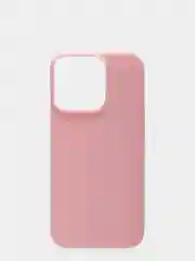 Розовый чехол для iPhone 13 Pro (6.1) силиконовый матовый однотонный
