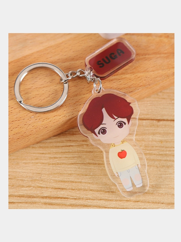 Акриловые брелки BTS купить по цене 86 ₽ в интернет-магазине