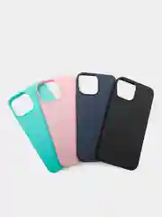 Чехол для iPhone 13 mini силиконовый матовый, однотонный