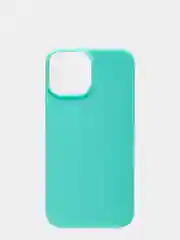 Бирюзовый чехол для iPhone 13 mini силиконовый матовый, однотонный