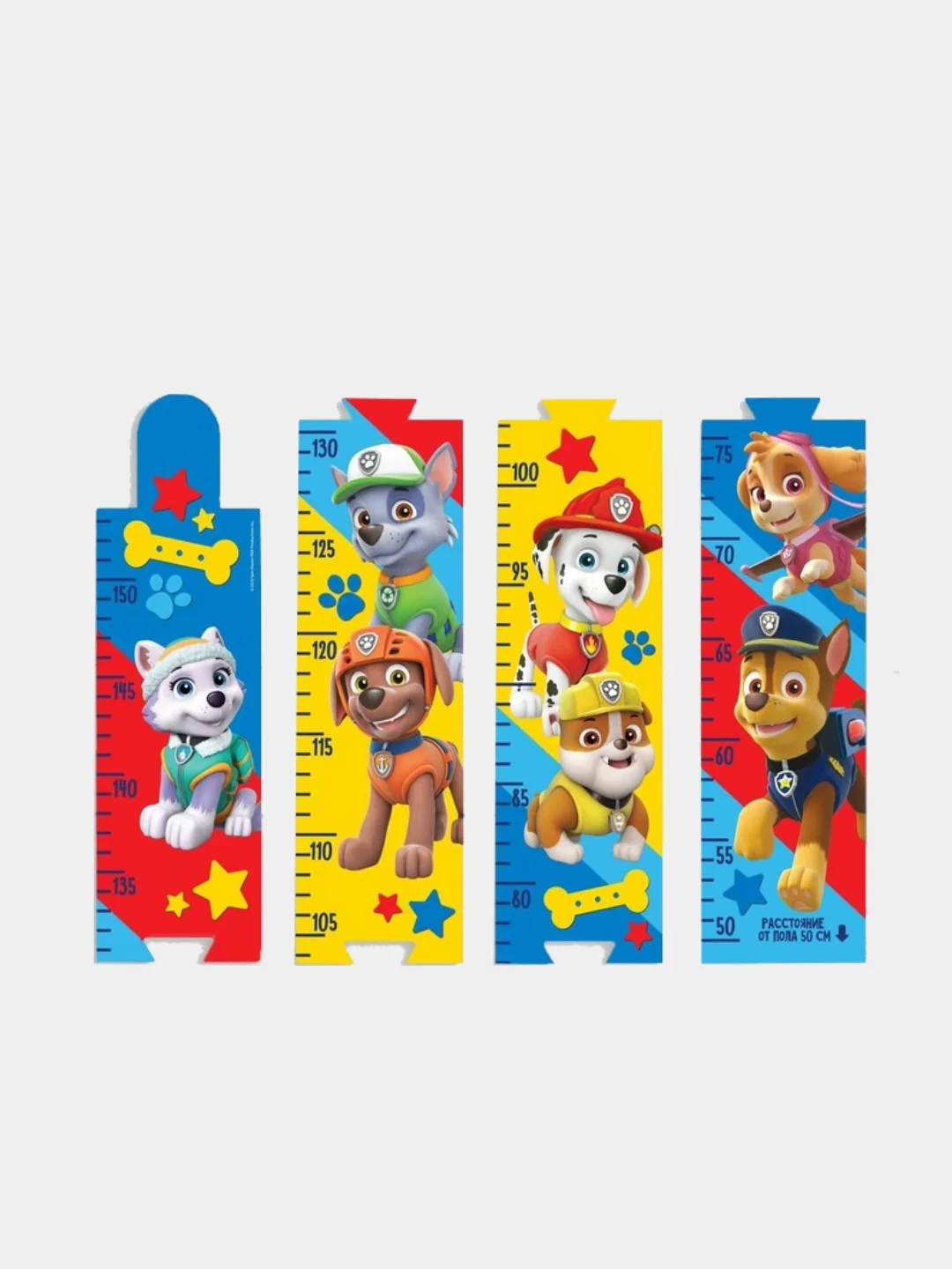Наклейка - ростомер Paw Patrol Друзья навсегда, 150 см