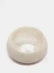 Белый глиттер для маникюра