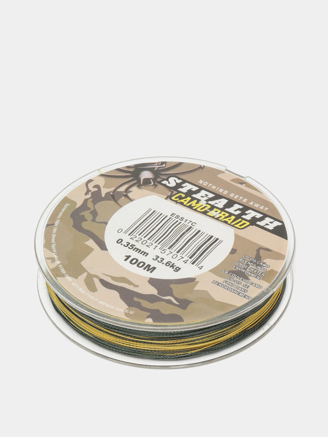 Плетенный шнур SpiderWire, 100 м