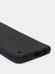 Черный чехол силиконовый Realme C21 Реалми С21 цветной, матовый