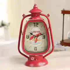 Часы металлические "Лампа"
