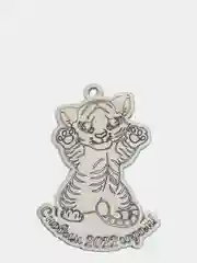 Елочные игрушки из фанеры в деревянной коробке