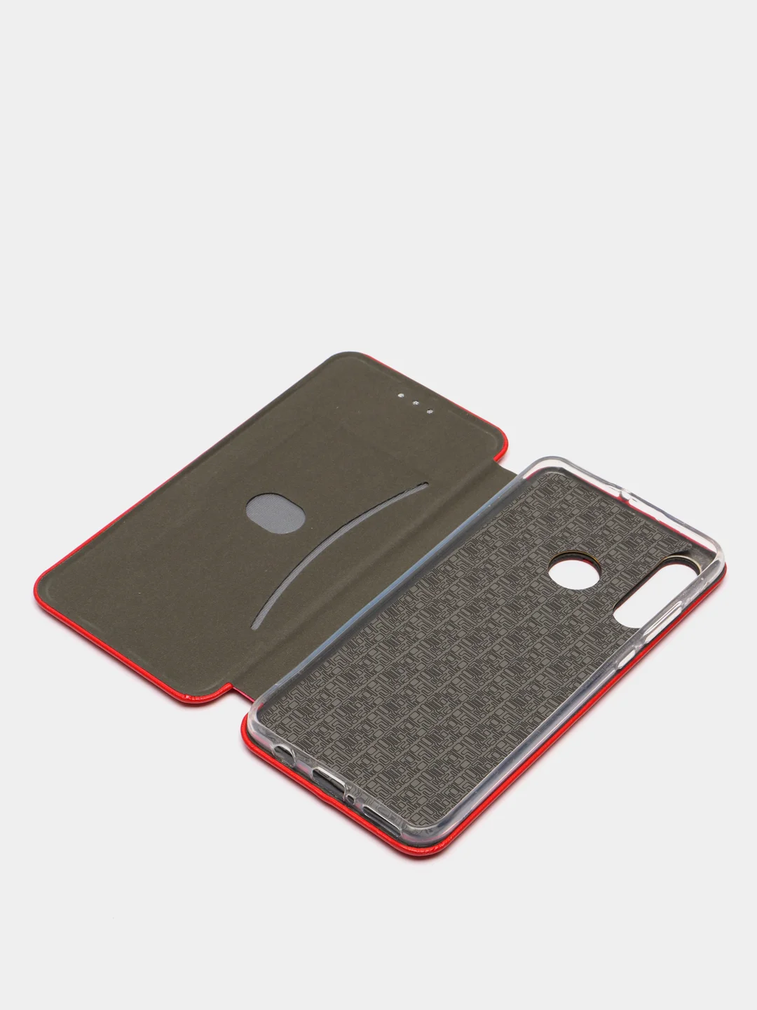 Красный чехол книжка Huawei Honor P30 Lite/20S/P30 Lite New Edition/20 Lite(Хонор П30 Лайт/20С)