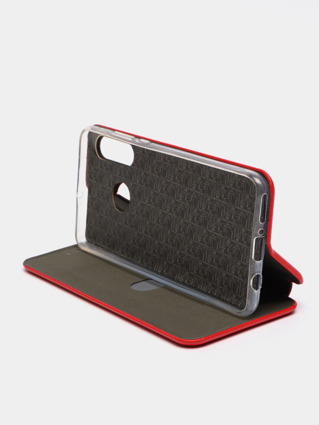Красный чехол книжка Huawei Honor P30 Lite/20S/P30 Lite New Edition/20 Lite(Хонор П30 Лайт/20С)