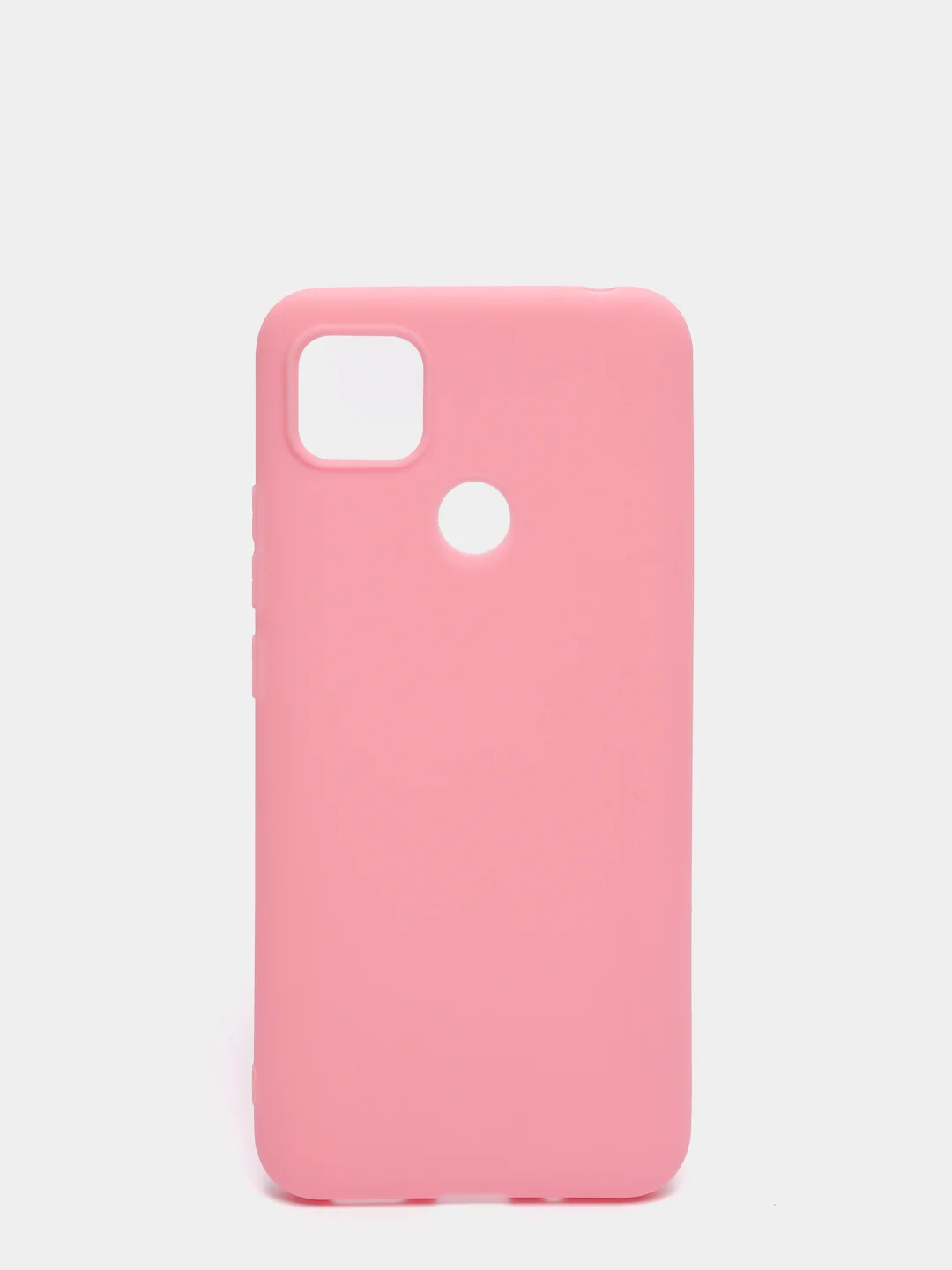 Розовый чехол силиконовый для Xiaomi Redmi 9C