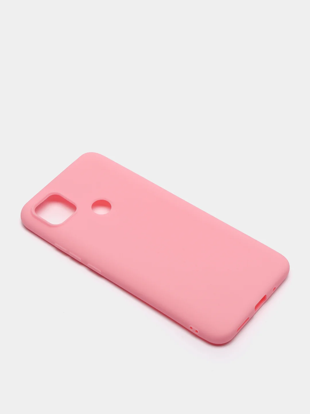 Розовый чехол силиконовый для Xiaomi Redmi 9C