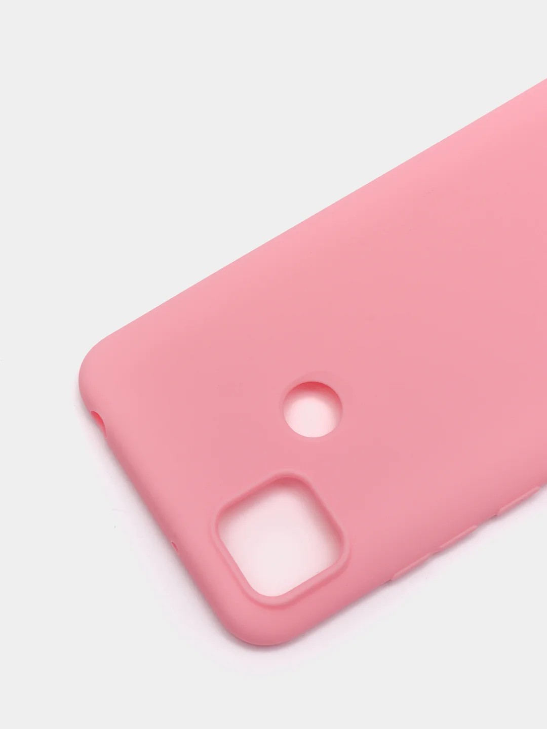 Розовый чехол силиконовый для Xiaomi Redmi 9C