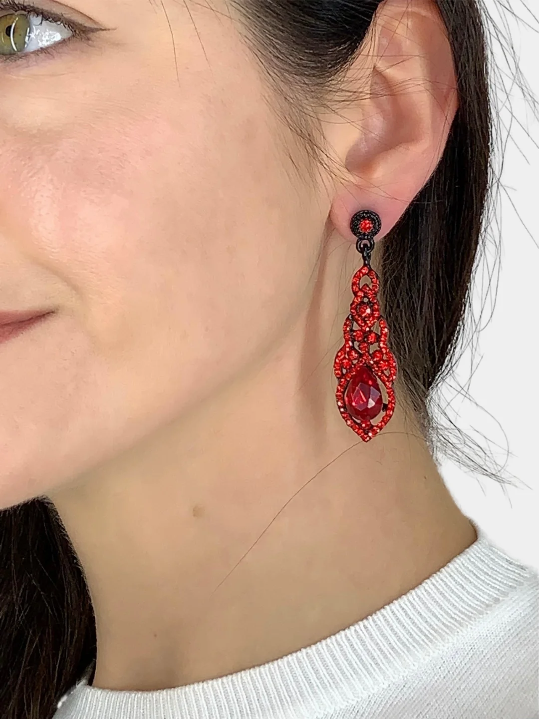 Серьги женские нарядные