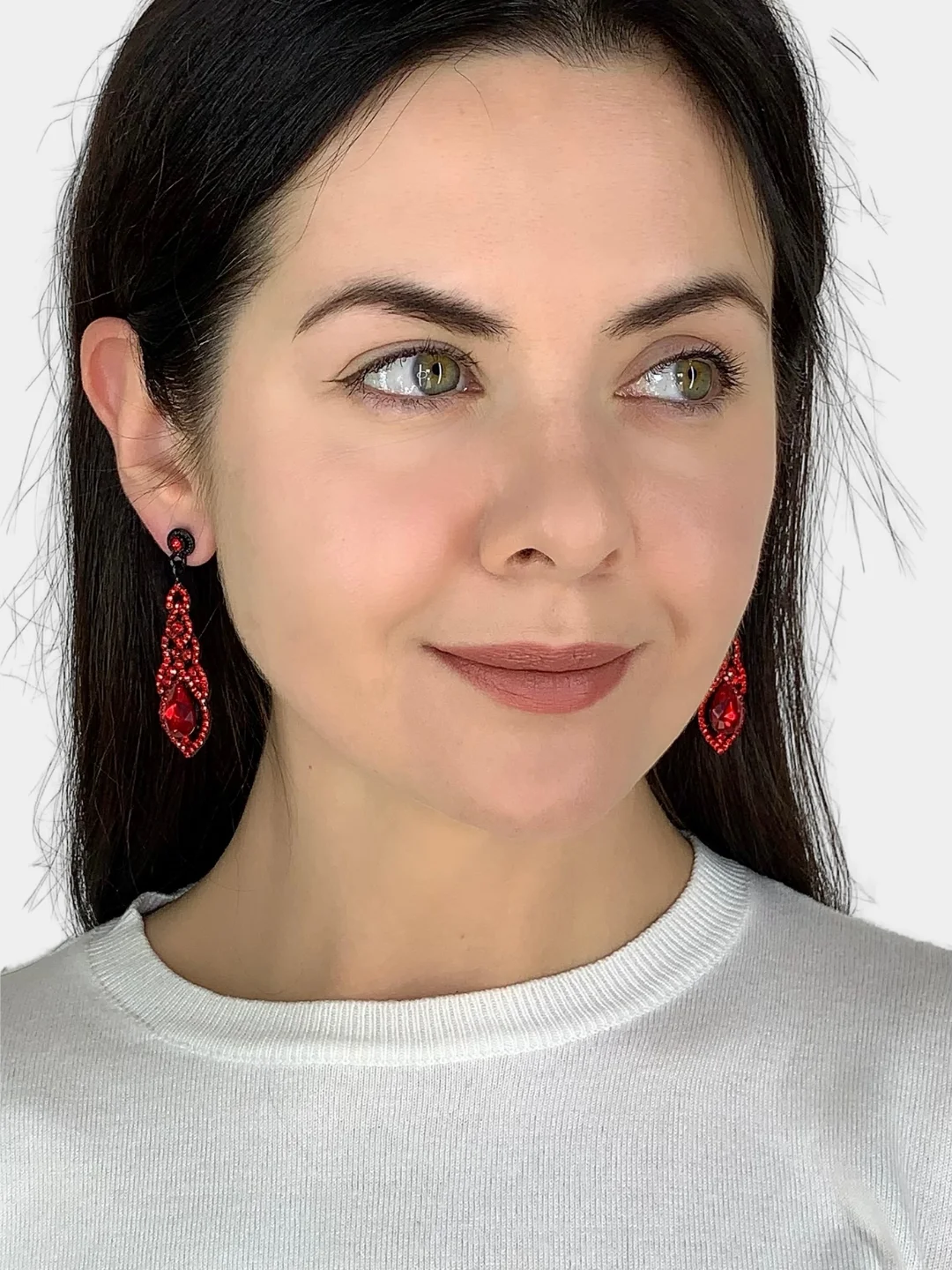 Серьги женские нарядные