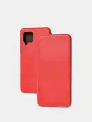 Красный чехол-книжка для Samsung A42 Самсунг А42  Золотой Красный Синий Черный цвета с карманом