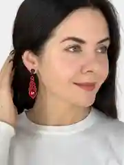 Серьги женские нарядные