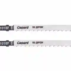 Пилки для лобзика по дереву GEPARD, 2 штуки
