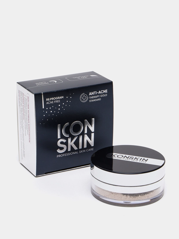 ICON SKIN Минерально-растительная себостатическая пудра Sebum Lock, 10 г