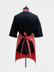 Коралловый фартук классический с грудкой, для поваров и официантов, сферы общественного питания