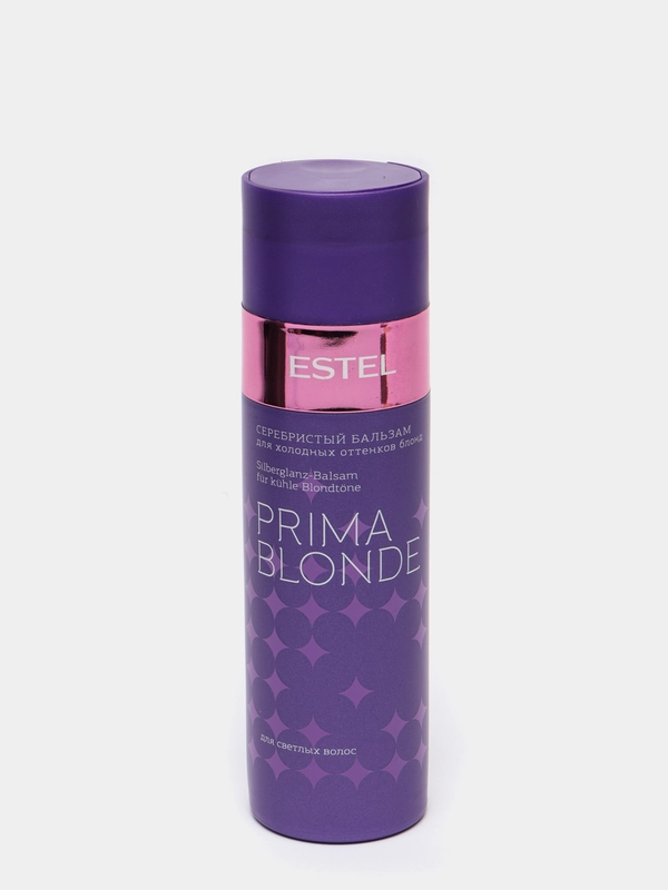 Серебристый бальзам для холодных оттенков блонд Estel Professional Prima Blonde