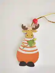 Алый набор елочных украшений