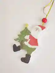 Алый набор елочных украшений