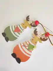 Алый набор елочных украшений