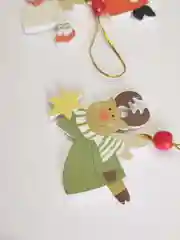 Алый набор елочных украшений