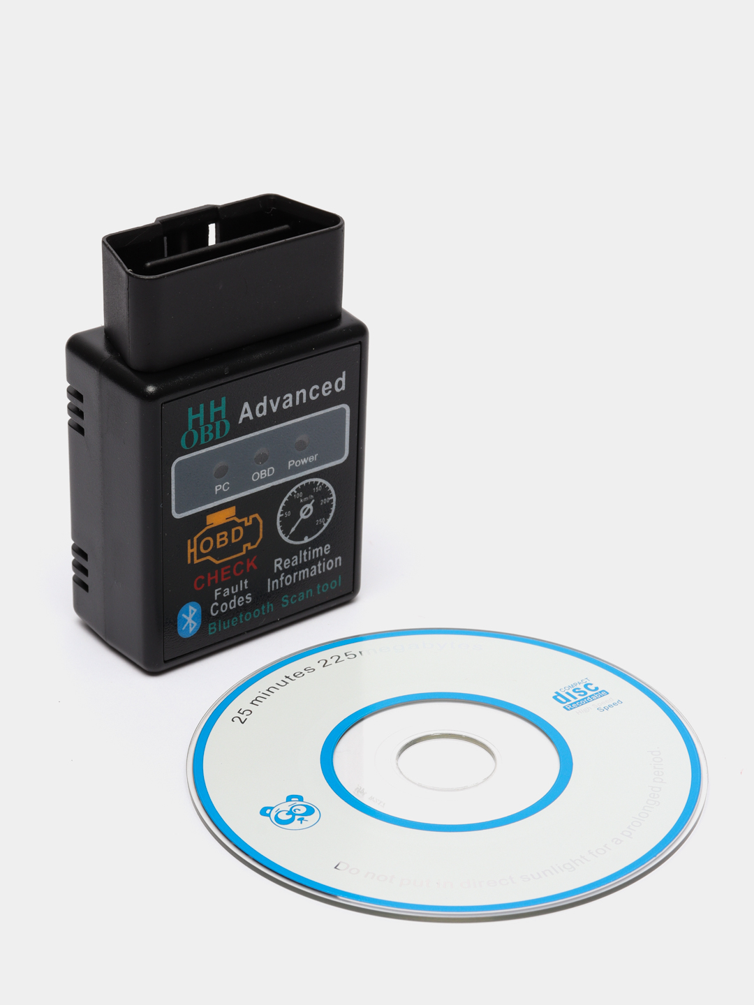 Автосканер ОБД 2/Автомобильный диагностический сканер ELM 327 Bluetooth OBD  2 ver. 1.5 купить по цене 590 ₽ в интернет-магазине KazanExpress