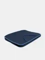 Папка-портфель на молнии, синий, с ручками