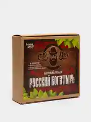 Банный набор в подарочной коробке "Русский богатырь"
