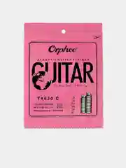 Цветные струны для акустической гитары ORPHEE TX620-C (10-47). Комплект разноцветных струн