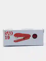 Степлер Sax 19, до 10 листов, красный