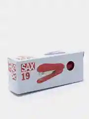 Степлер Sax 19, до 10 листов, красный