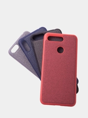 Чехол джинсовый Huawei Y5 2018/Y5 2019/Y6 2018/Y6 2019/Honor 7A/7A Pro/8A/8S/V20/V20 Pro
